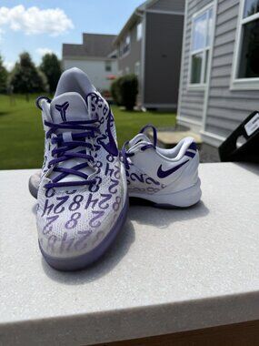 Nike Kobe VIII Low Basketball Sneakers Kids Size 5.5Y Youth Athletic Shoes